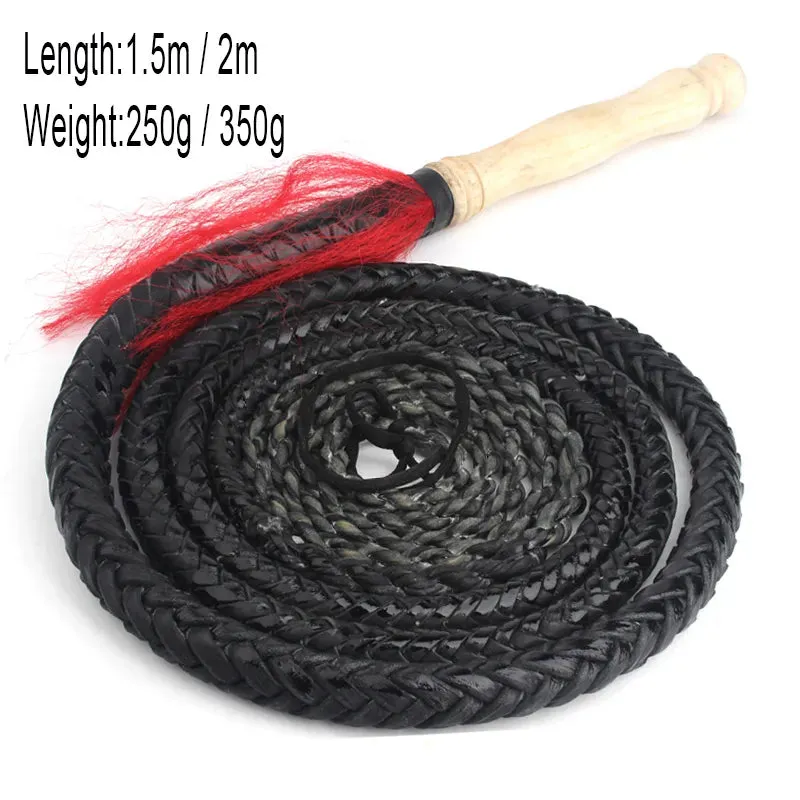 1.5 Meters/2 Meters Leather Whip