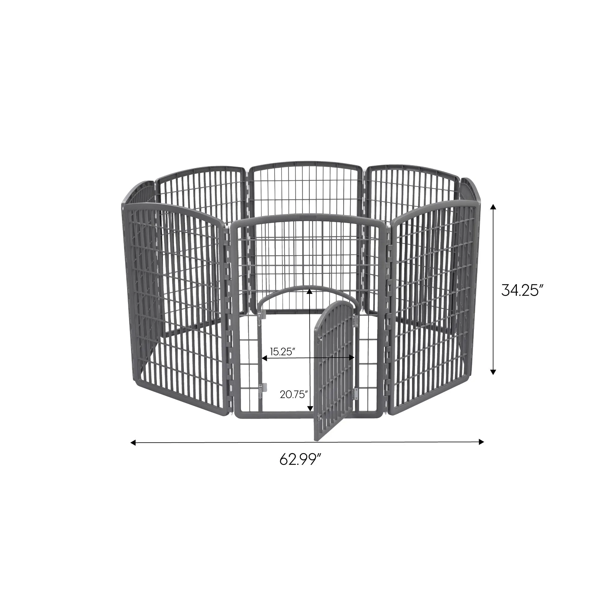 34-inch Pet Plastic Playpen