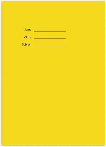 A4 White Paper Exercise Book 10 mm Squared- 48 Pages