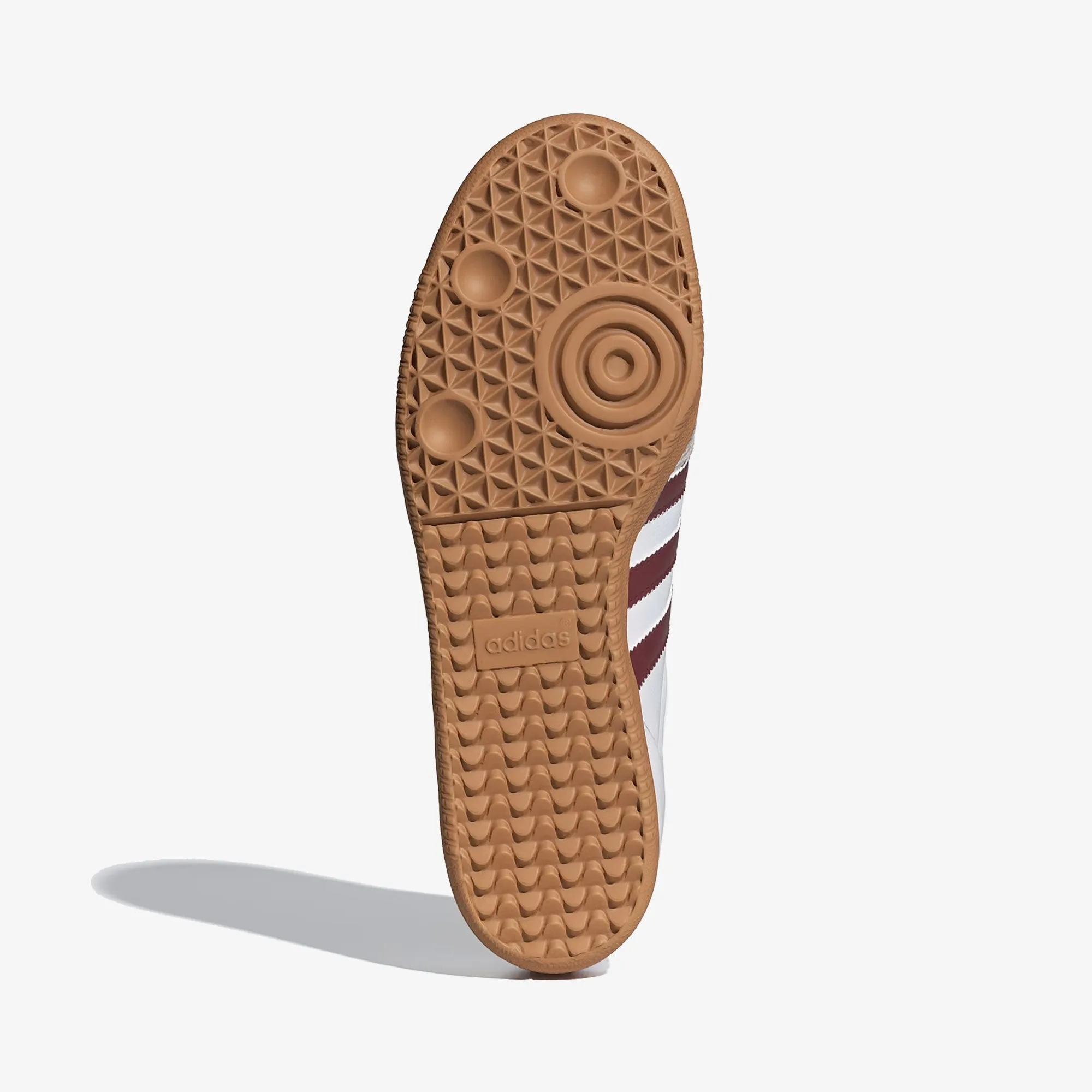 ADIDAS ORIGINALS | SAMBA OG { WHITE/BURGUNDY/GUM