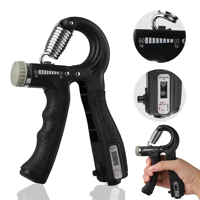 Adjustable Resistance Hand Grip Strengthener, 22-132lbs