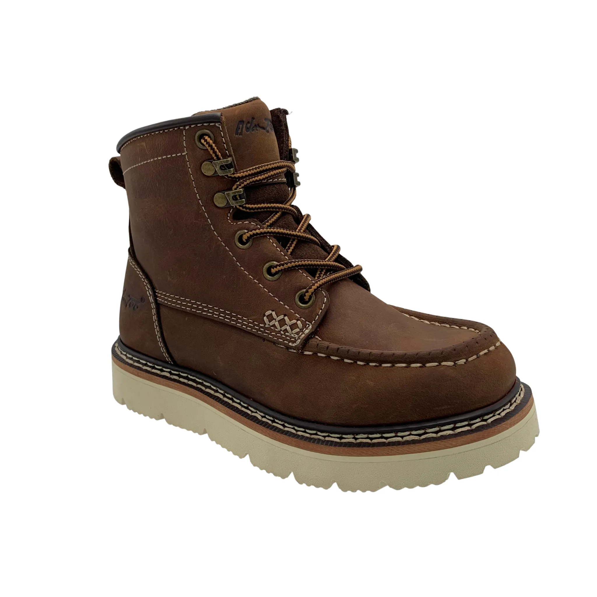 AdTec Women Brown Ladies Legacy 6" Moc-Toe