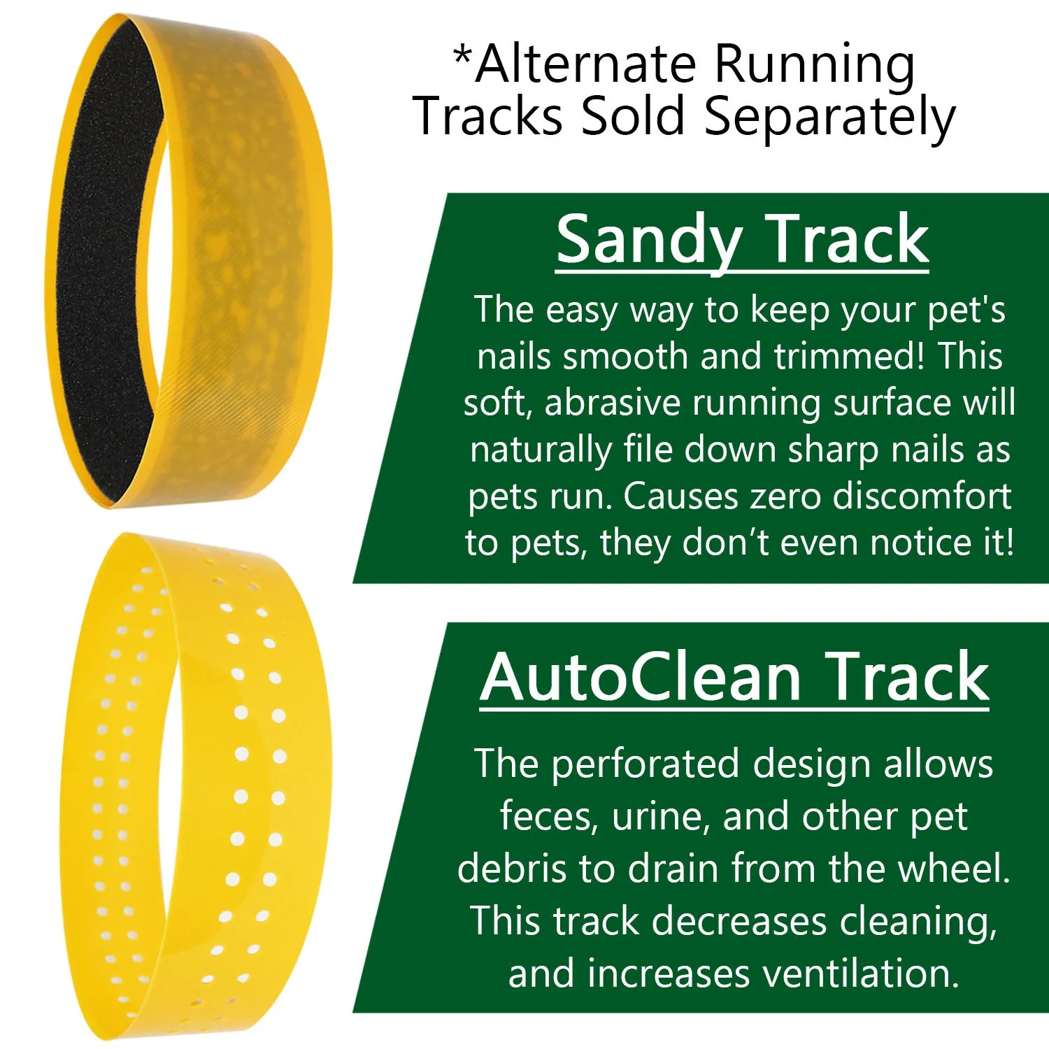 Auto-Clean Track 9 in. (Yellow)