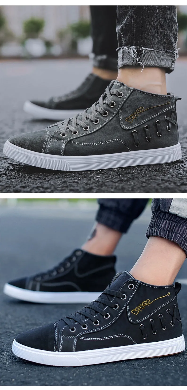 Autumn Sneakers Designer Cross Tied High Top Casual port Canvas Shoes Sneakers