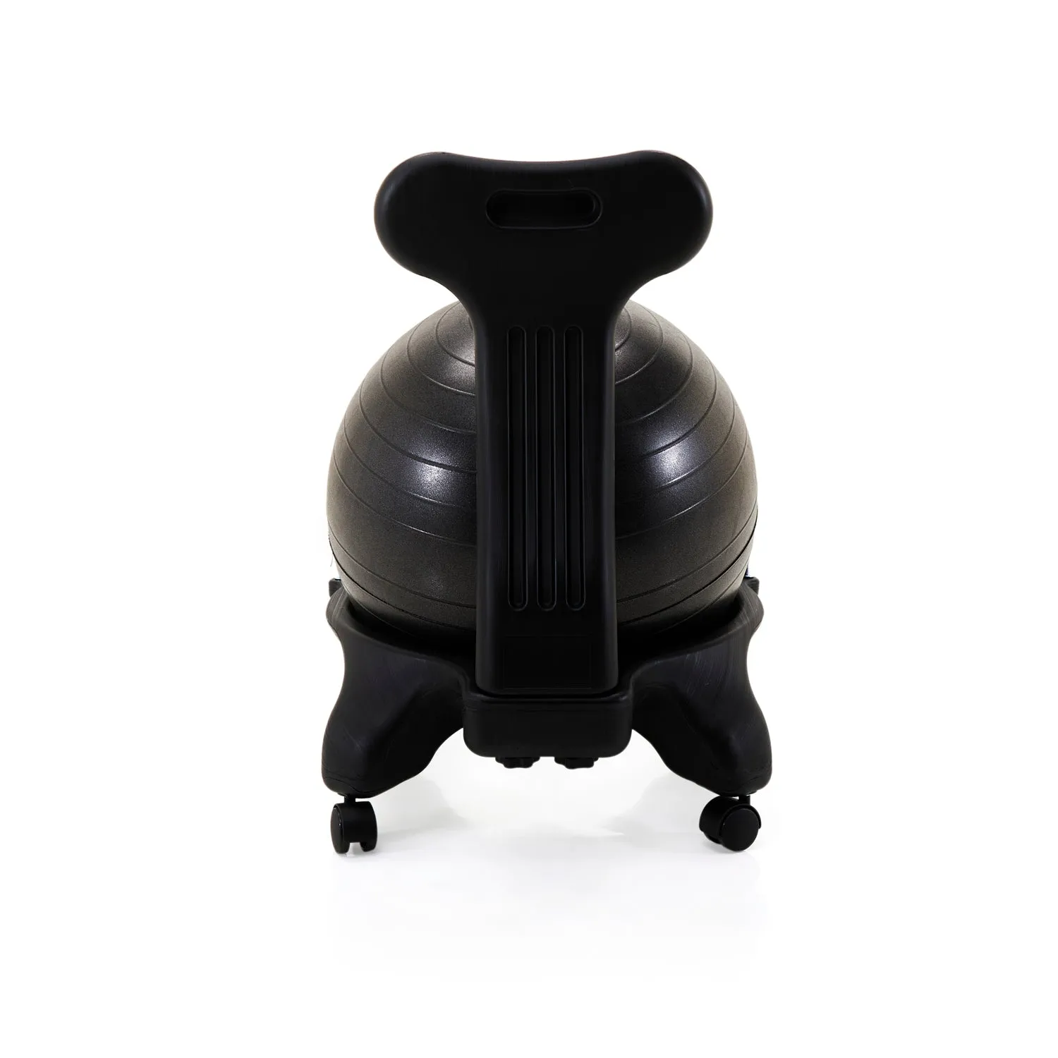 Black Exercise Ball & Seat