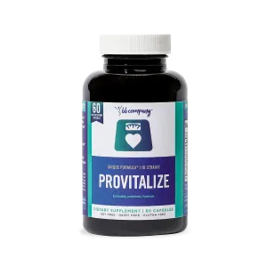 Bloating Supplement For Women Dealing With Menopause Symptoms Such As Bloated Stomach & Leaky Gut - Provitalize Probiotic Supplements - 1 Bottle