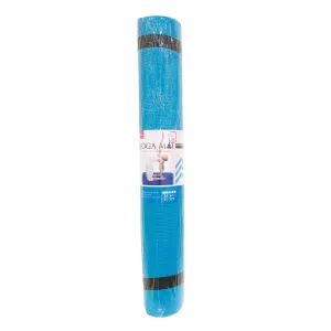 Blue Yoga Mat 67.72in x 24in