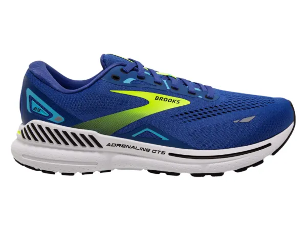 Brooks Adrenaline GTS 23 Mens Running Shoe (Blue/Nightlife/Black)