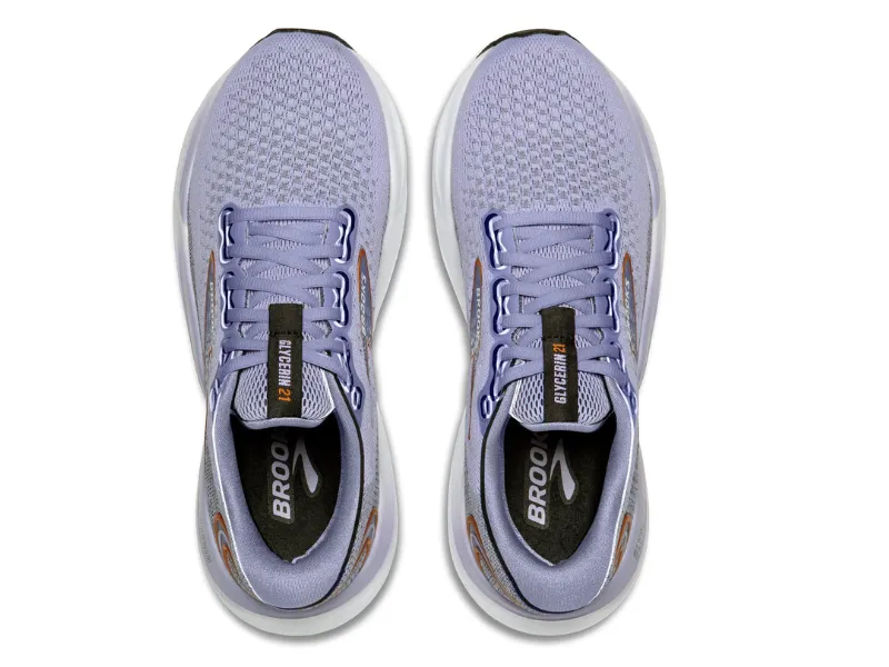 Brooks Glycerin 21 Ladies Running Shoe (Lavender/Black/Copper)