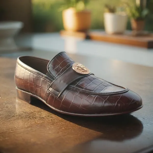 Brown Formal Moccasin for men