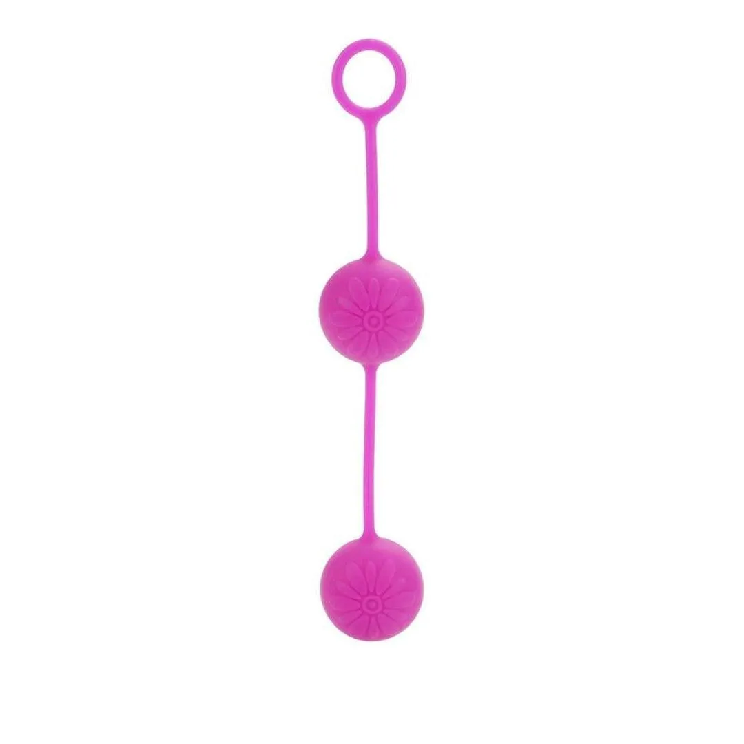 Cal Exotic Posh Silicone 'O' Balls - Ben Wa Kegel Weights