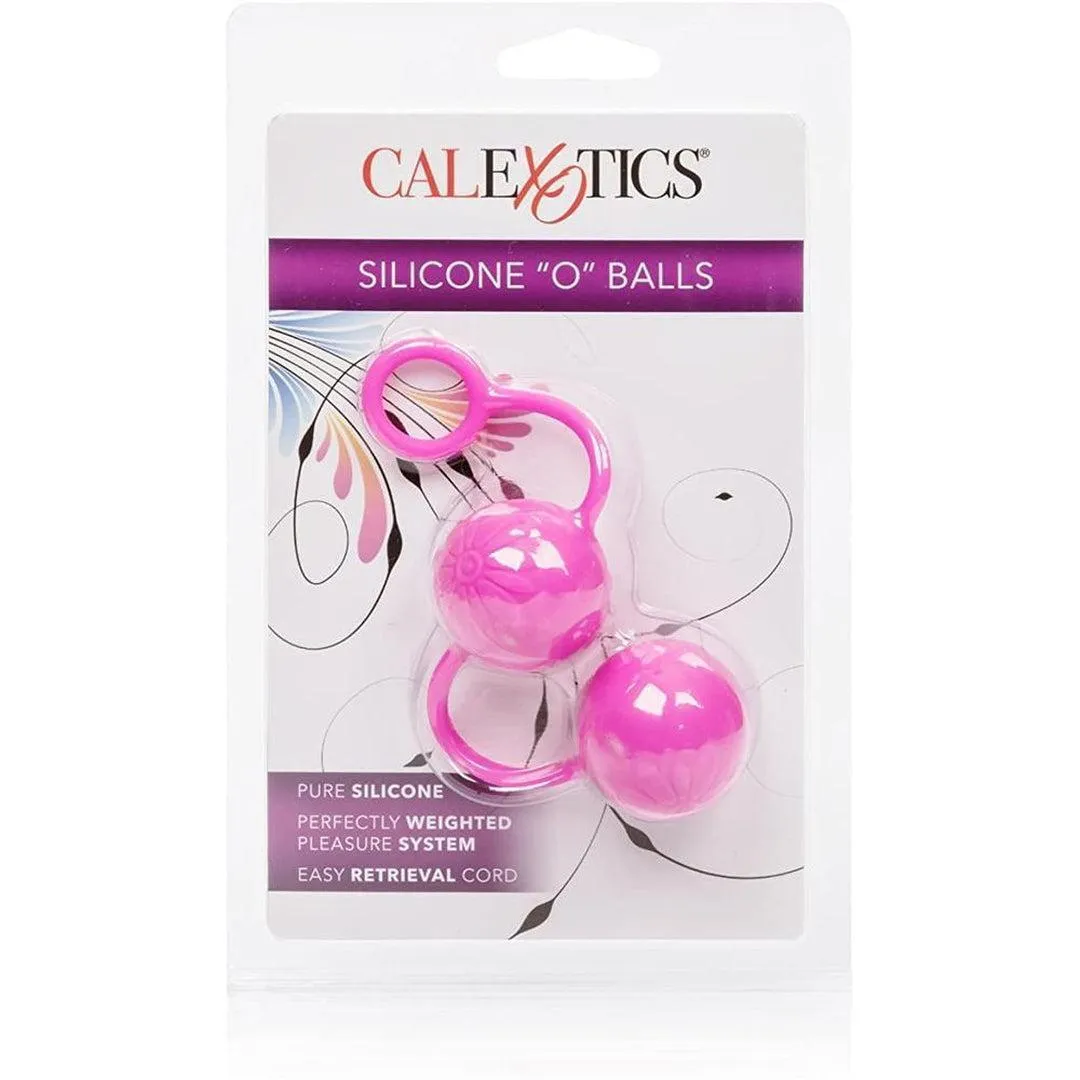 Cal Exotic Posh Silicone 'O' Balls - Ben Wa Kegel Weights