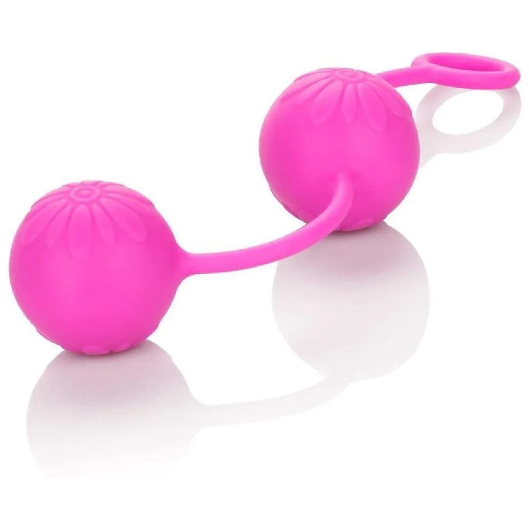 Cal Exotic Posh Silicone 'O' Balls - Ben Wa Kegel Weights