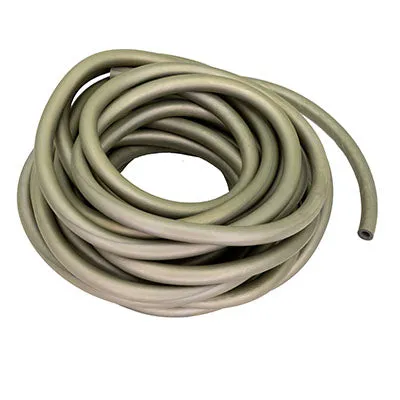 CanDo Low Powder Exercise Tubing - 25' roll - Silver - xx-heavy