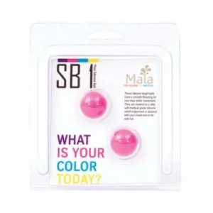 CARRIE KEGEL BALLS SILICONE NEON PINK