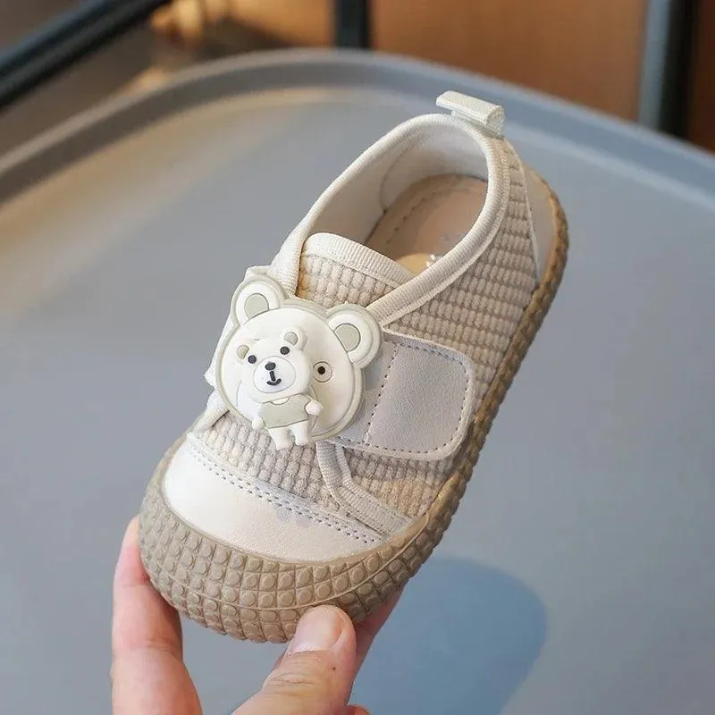 Children's Casual Shoes - Bear Cartoon Flat - TSS296