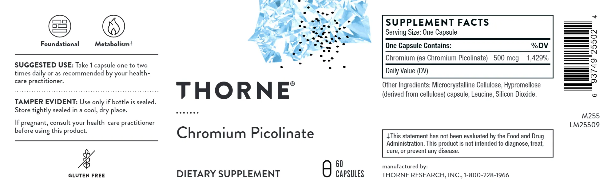 Chromium Picolinate 60 Capsules - Special Order