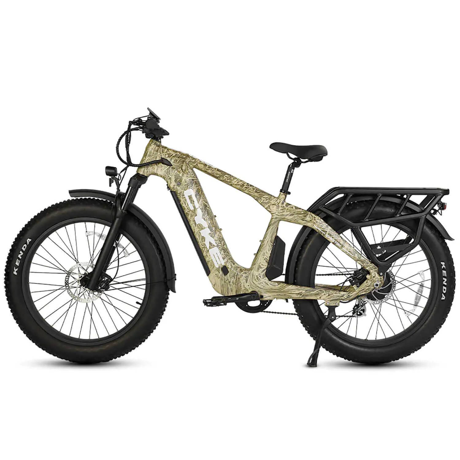 CYKE Cheetah Fat Tire Hunting Mountain Electric Bike