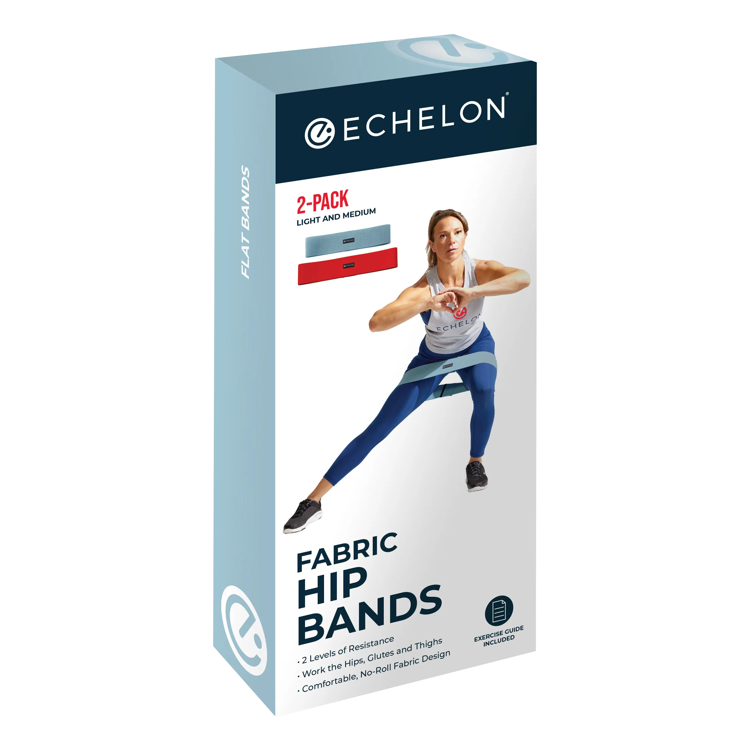 Echelon Fabric Hip Bands 2-pack