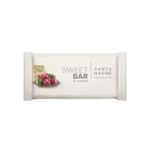 Energy Bar Santa Madre Sweet Bar White Chocolate Blueberries