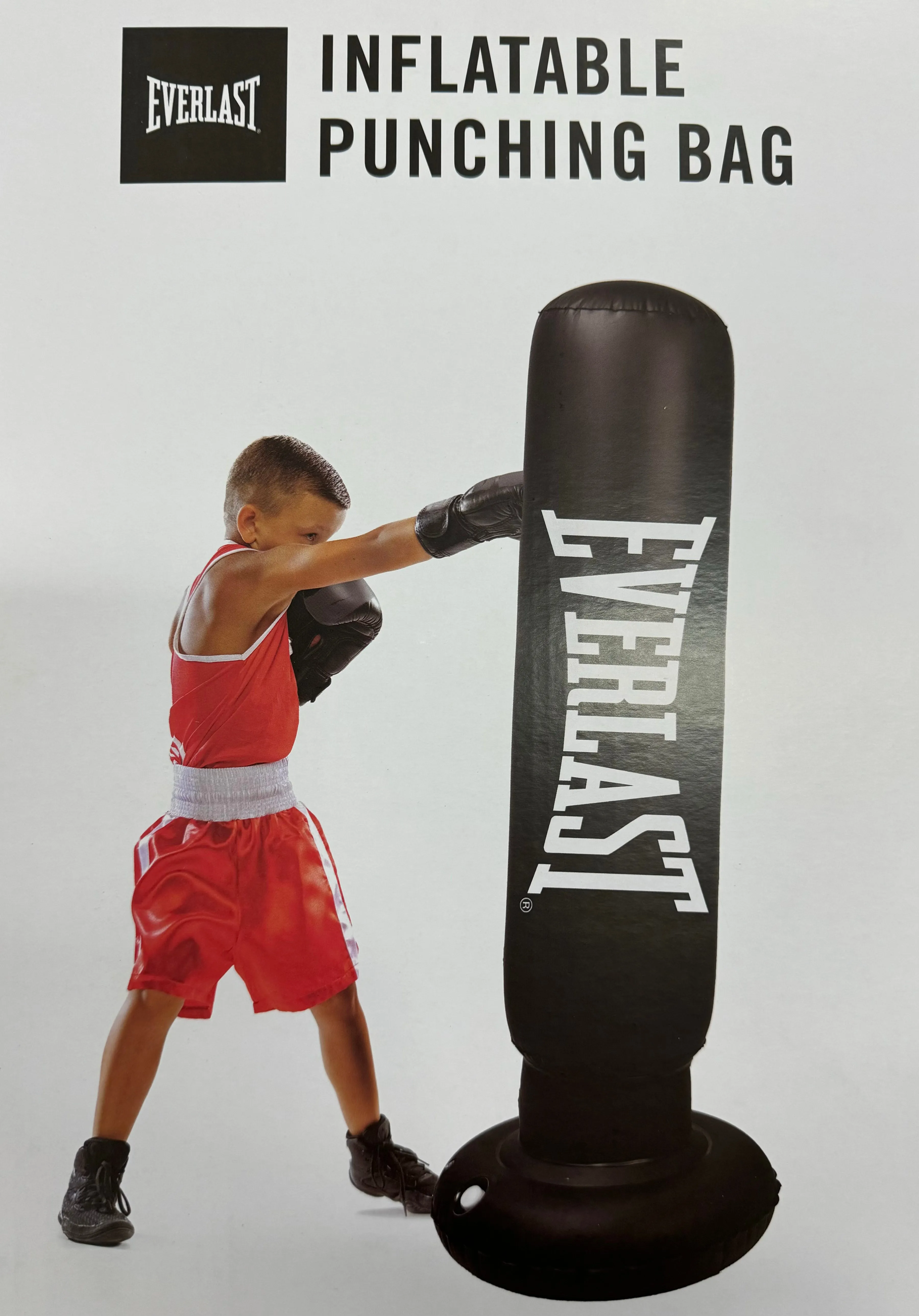 Everlast Inflatable Punching Bag Free Standing