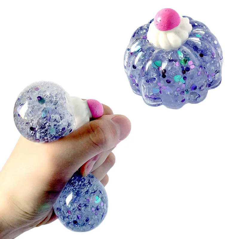 Exotic TPR Slow Rebound Soft Rubber Toy Children Adult Squeeze Ball Stress Relief Toy