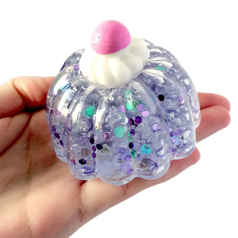 Exotic TPR Slow Rebound Soft Rubber Toy Children Adult Squeeze Ball Stress Relief Toy