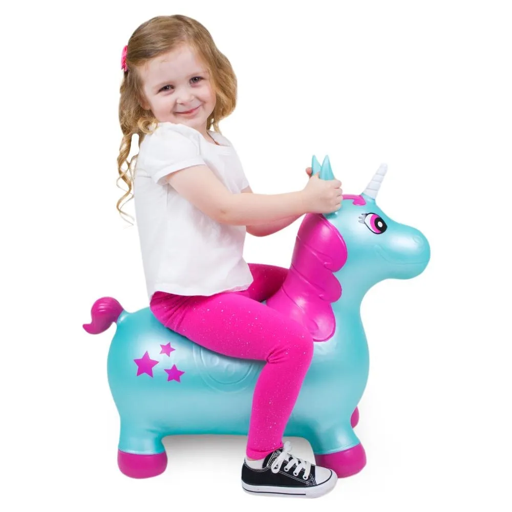 Flybar Waddle Animal Hopper Unicorn