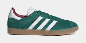 Gazelle Collegiate Green Mens Lifestyle Shoes (Collegiate Green/Cloud White/Collegiate Burgundy)