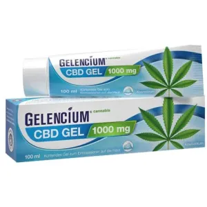 GELENCIUM Cannabis CBD Gel cooling tube