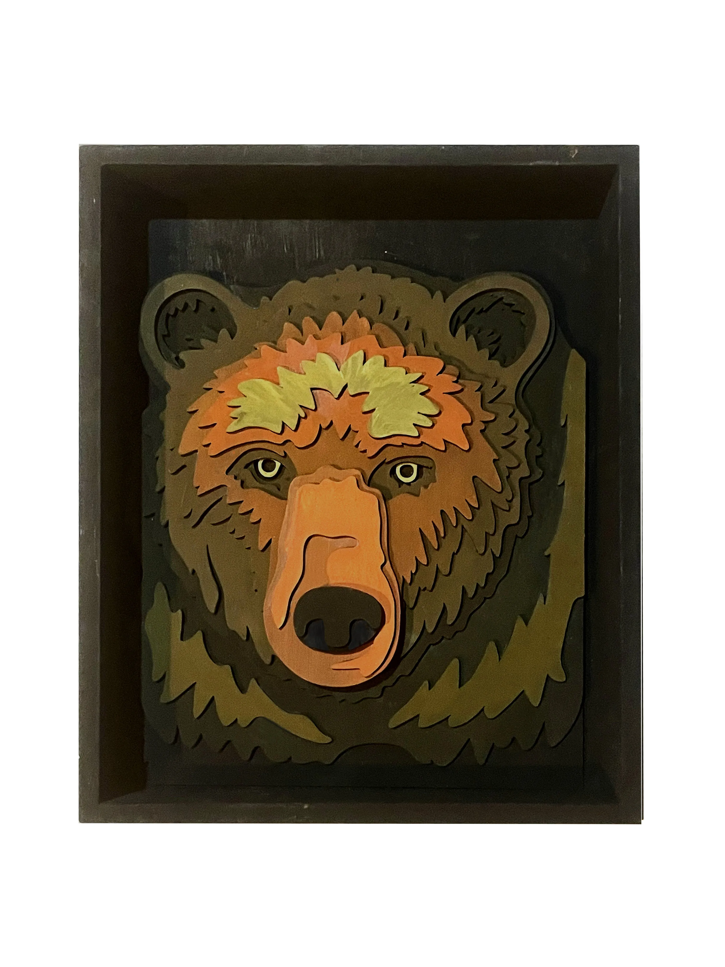 Get Stacked Paint & Puzzle Kit - Grizzly Bear