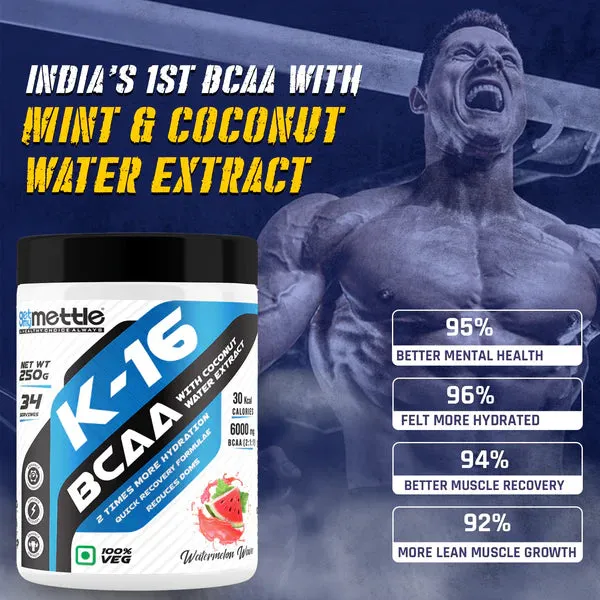 GetmyMettle K-16 BCAA with Coconut Water Extract