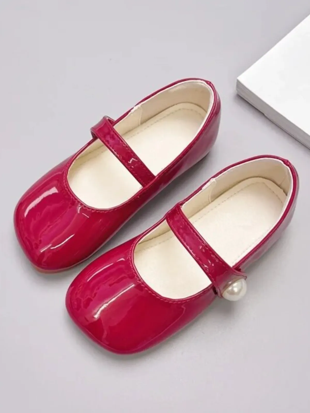 Glossy Babe Patent Leather Mary Jane Shoes By Liv and Mia