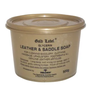 Gold Label Glycerine Soft Saddle Soap 500g