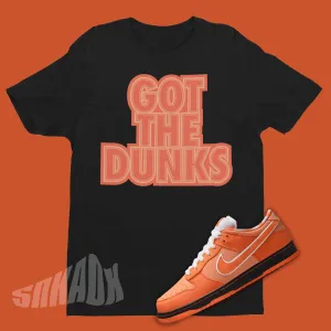 Got The Dunks Shirt To Match Nike Concepts Dunk Orange Lobster