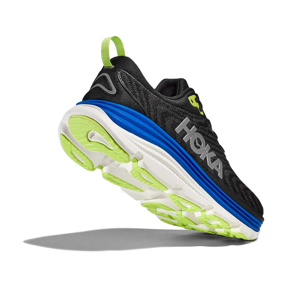 HOKA Men's Gaviota 5 Black/Electric Cobalt