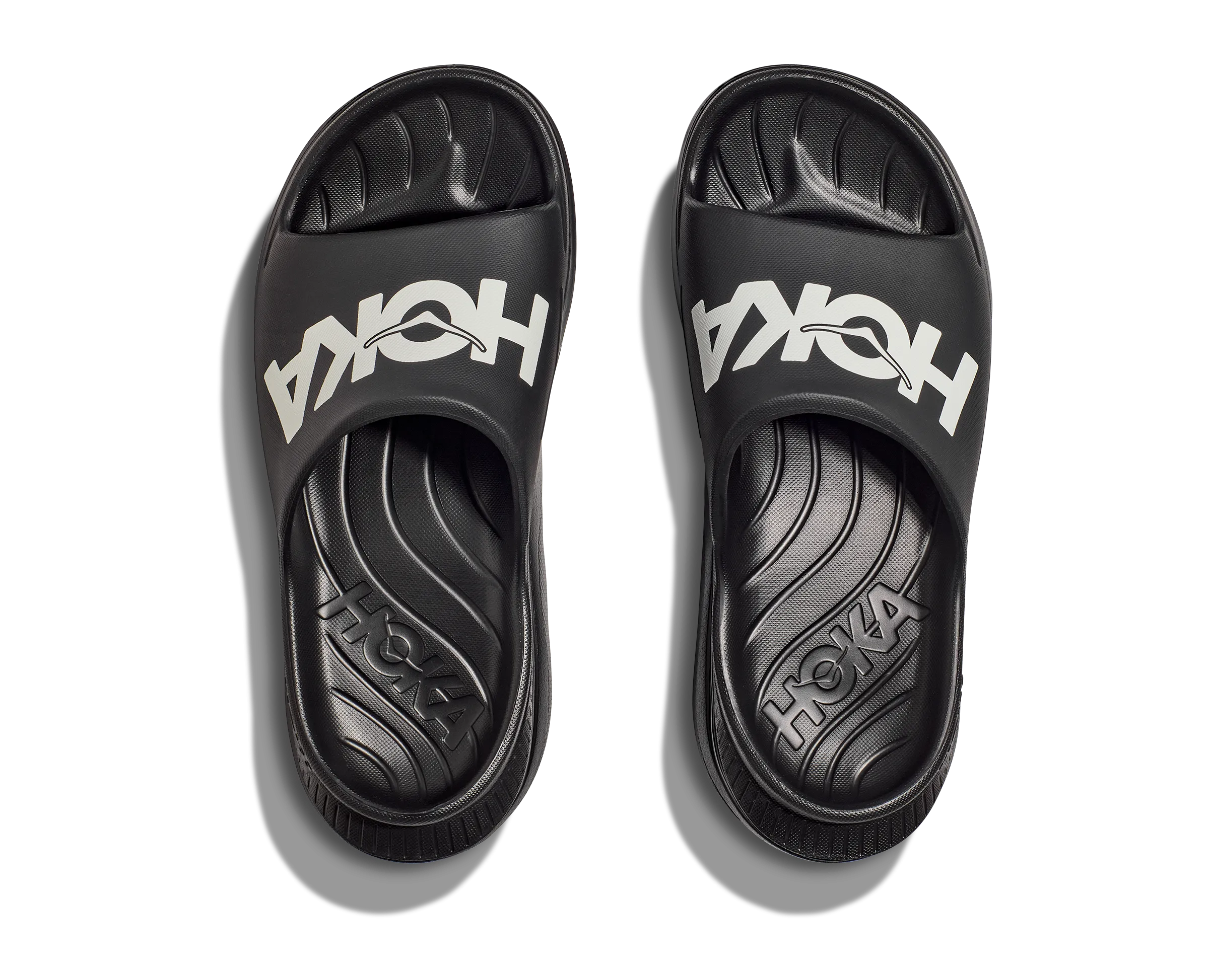 Hoka Ora Athletic Slide Black/White