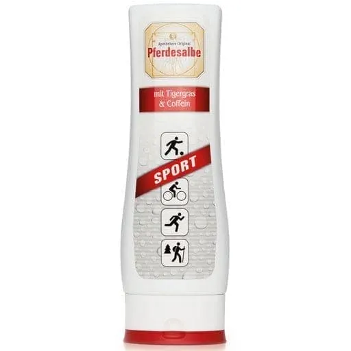 HORSE Ointment Sport with tiger grass plant, caffeine