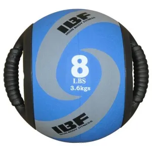 Iron Body 8 lb Dual Handle Medicine Ball