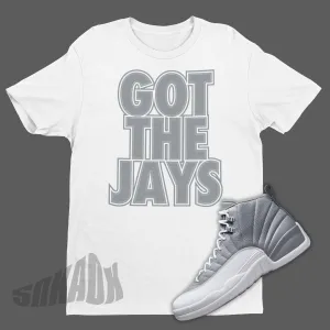 Jays Shirt matching for your Air Jordan 12 Stealth