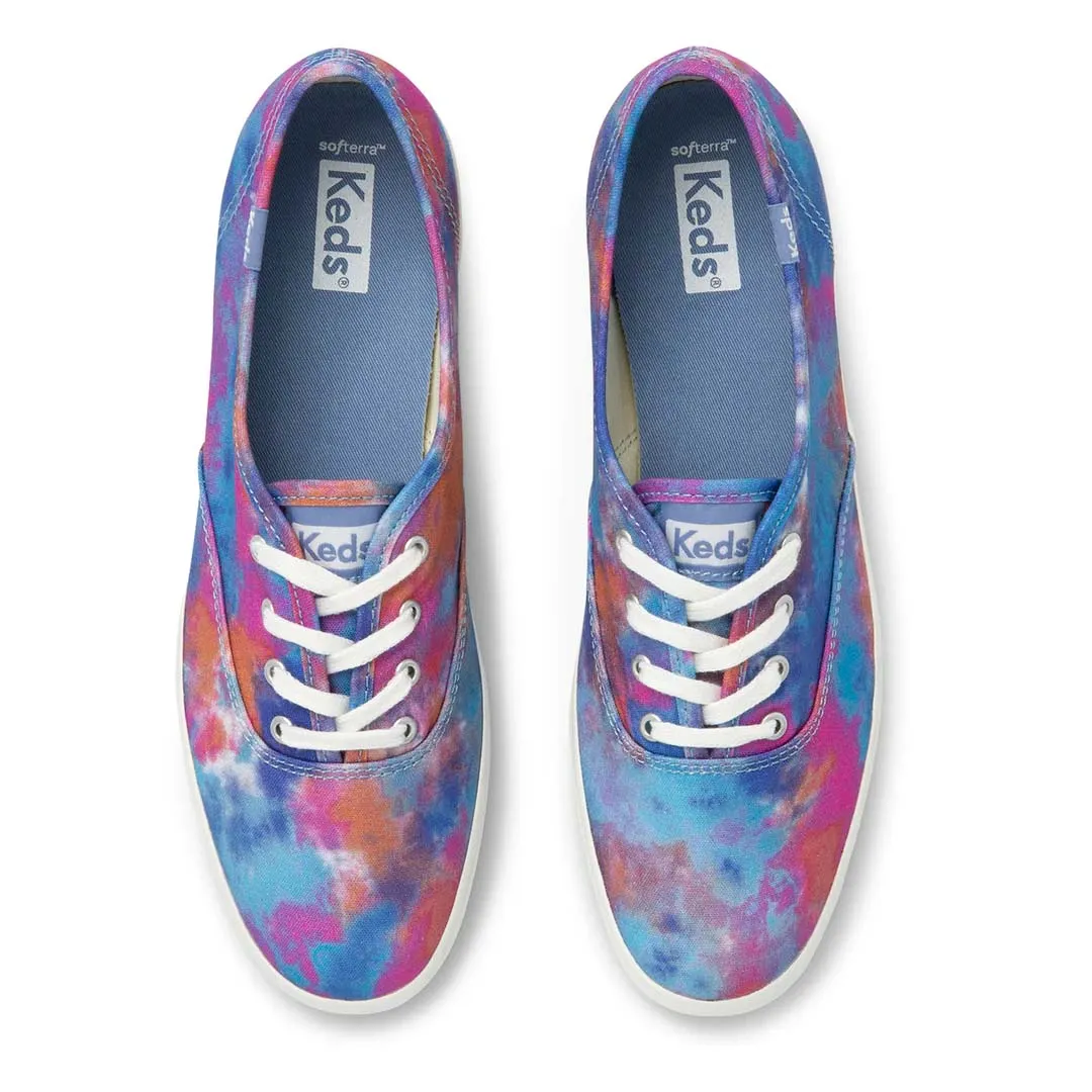 Keds - Women's Champion Canvas Tie-Dye Shoes (WF65877)