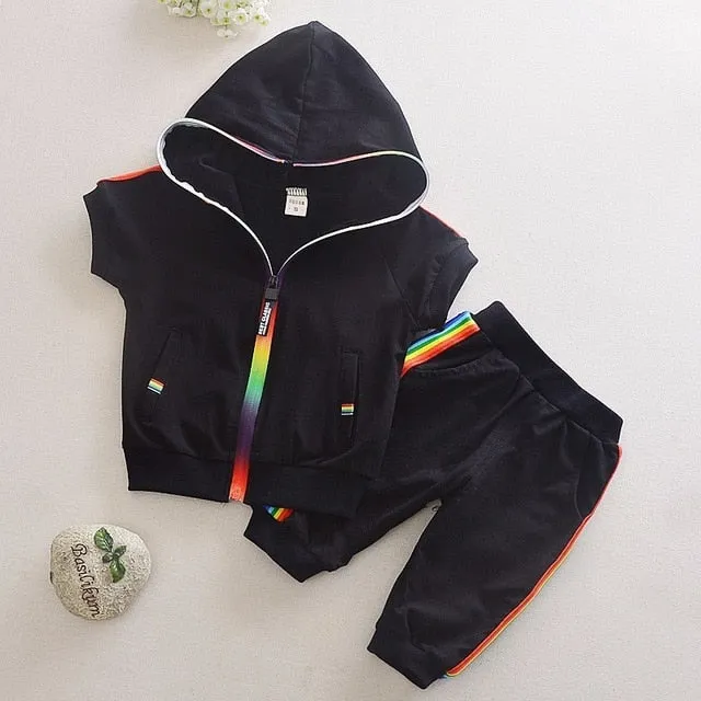 Kids All-Cotton Exercise Suit