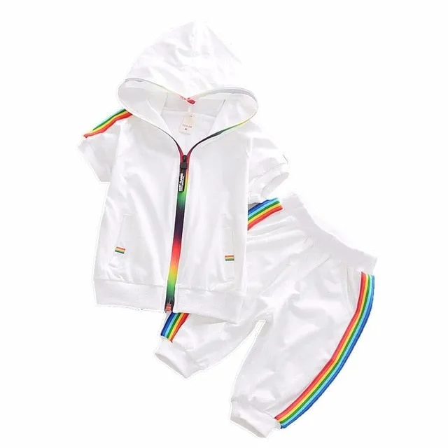 Kids All-Cotton Exercise Suit