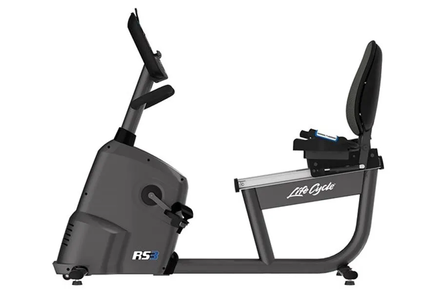 Life Fitness RS3 Recumbent Lifecycle Exercise Bike