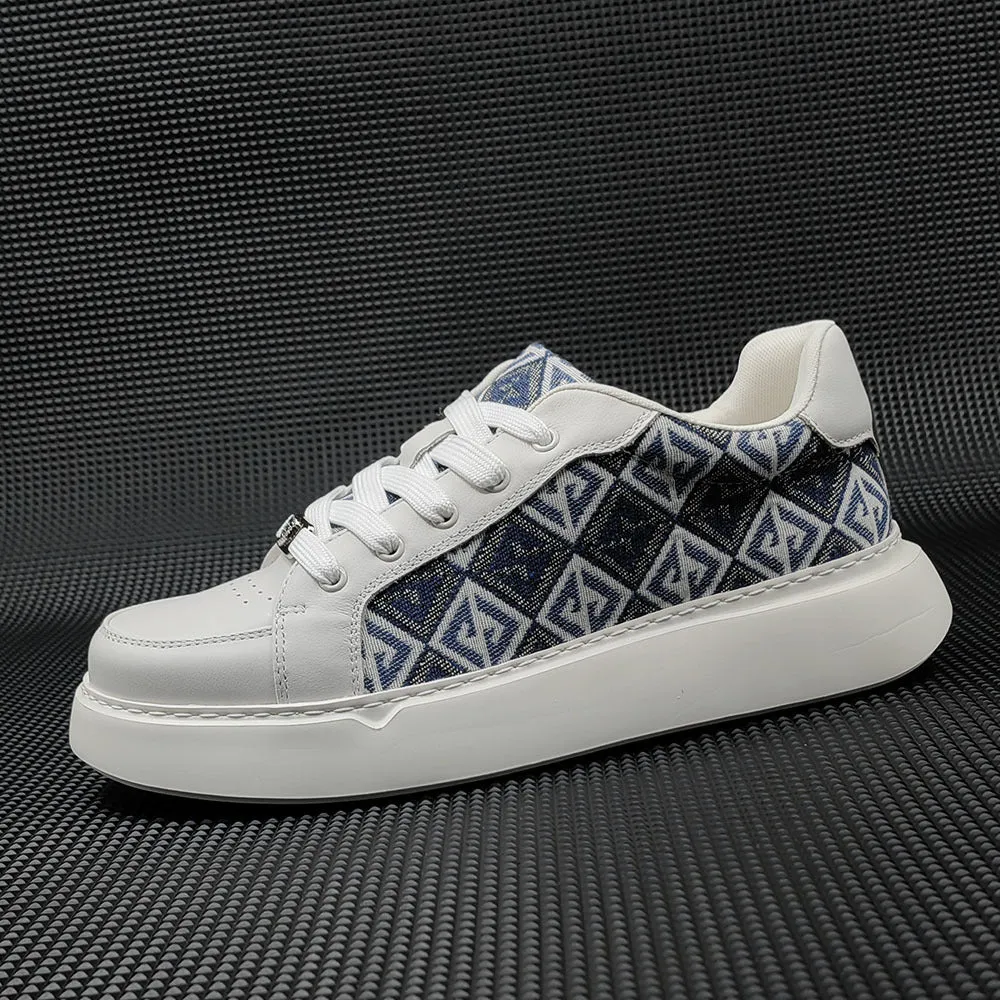 Men Stylish Breathable Canvas Casual Sneakers