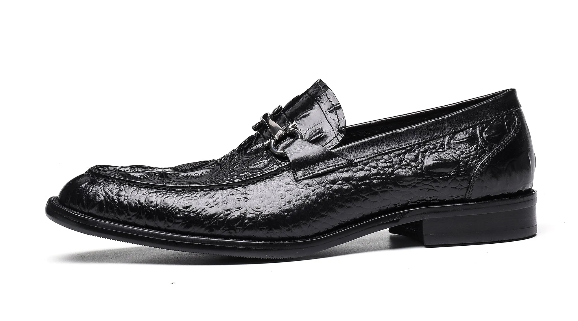 Men's Alligator Patent Loafers