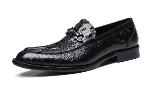 Men's Alligator Patent Loafers