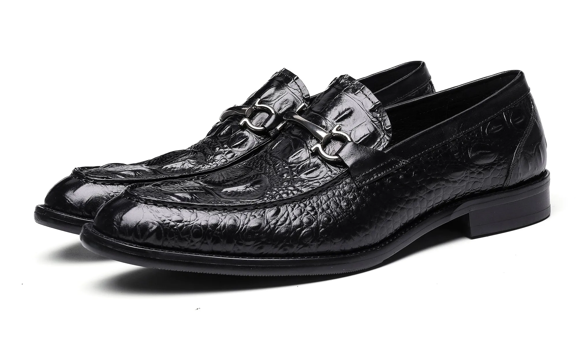 Men's Alligator Patent Loafers