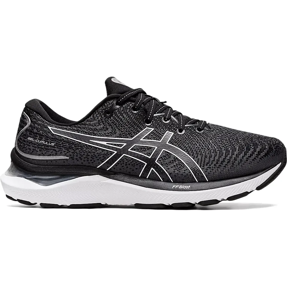 Men's Asics GEL-Cumulus 24, Carrier Grey/White, 11.5 2E Wide