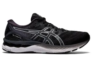 Men's Asics Gel-Nimbus 23, Black/White, 11.5 4E Extra Wide